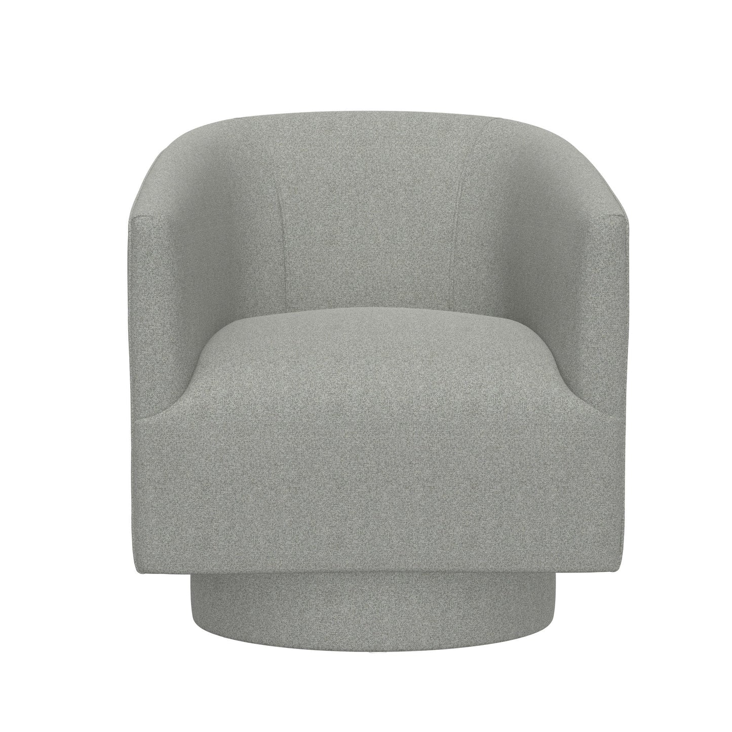 Gray Swivel Accent Chair