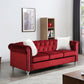 Raisa G869A-S Sofa - Burgundy