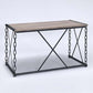 Jodie - Console Table (Same 92248) - Rustic Oak & Antique Black