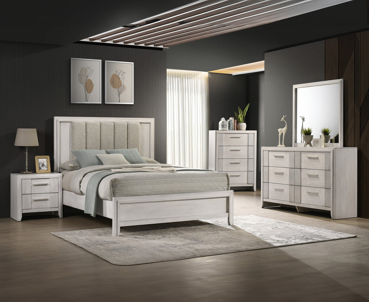 1pc King Size Bed Mist