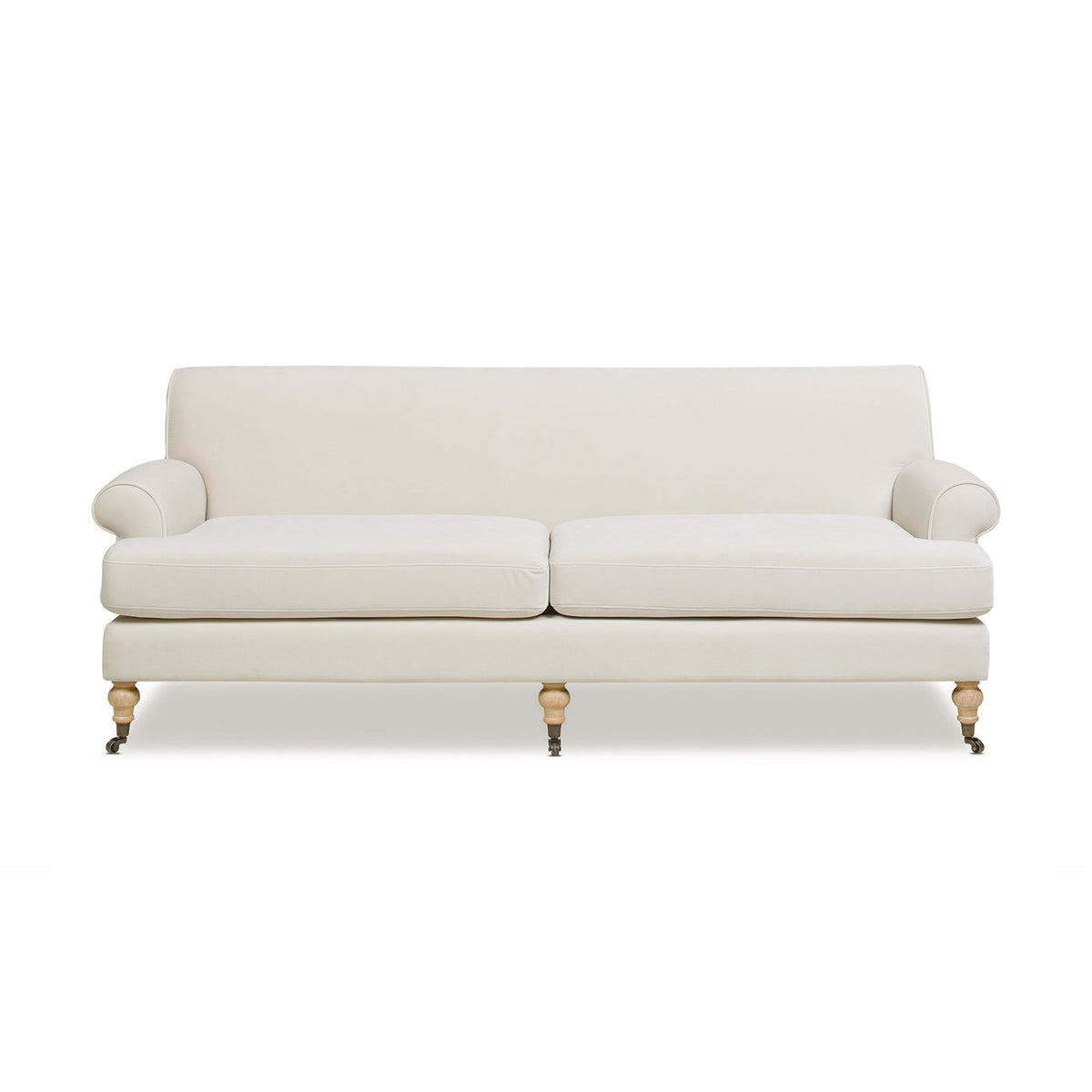 Alana 88" Lawson Two-Cushion Tightback Sofa, French