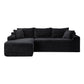 94.5" Cloud Modular Sectional Sofa Couch with L-Shape Chaise