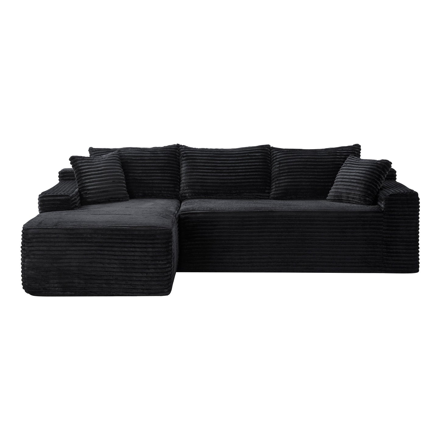 94.5" Cloud Modular Sectional Sofa Couch with L-Shape Chaise