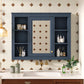 35'' x 28'' Modern Bathroom Wall Mounted Medicine Cabinet