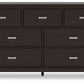 Covetown - Dresser - Dark Brown