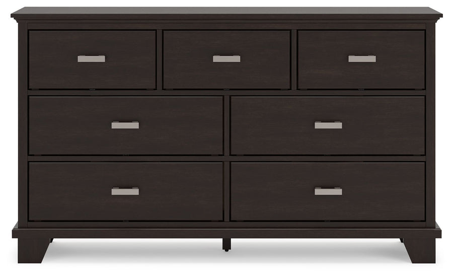 Covetown - Dresser - Dark Brown