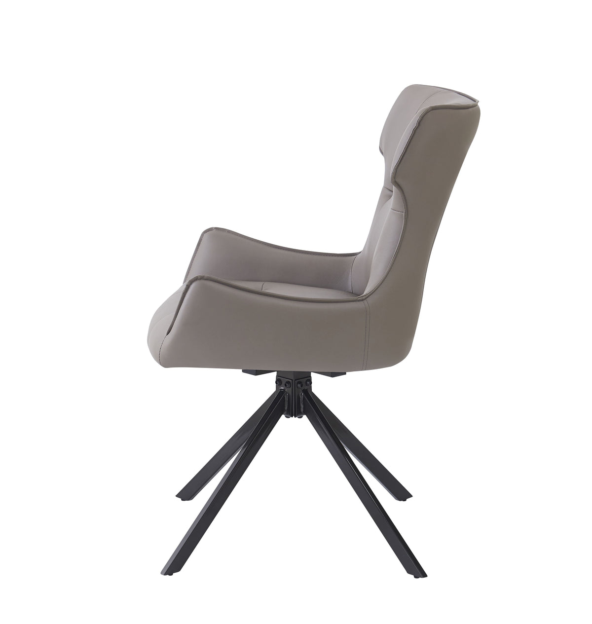 Damita Camel Synthetic Leather Dining Chair