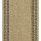 Earth GC_NTL1006 Jute/Black Area Rug