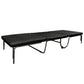 Senon - Adjustable Chair Futon - Silver & Black