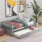 Twin Size Daybed with Trundle Frame Set