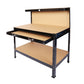 Steel Workbench Tool Storage With Drawer & Peg Board