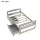 Twin Size Platform Bed With Two Drawers