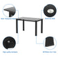 Multi-Function Dining Table for Dining and Living Room