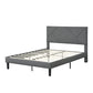 Full Size Upholstered Platform Bed Frame with Headboard