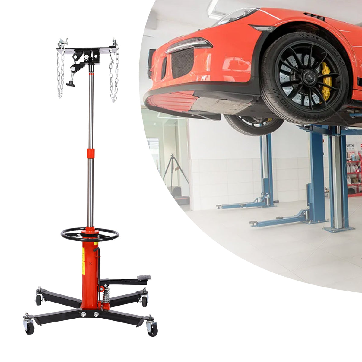 1660lbs Hydraulic Transmission Jack