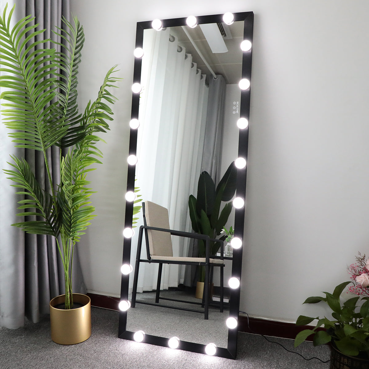 Hollywood Full Length Mirror with Lights