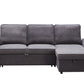 Modern Modular L-Shaped Sofa Bed with Chaise Longue