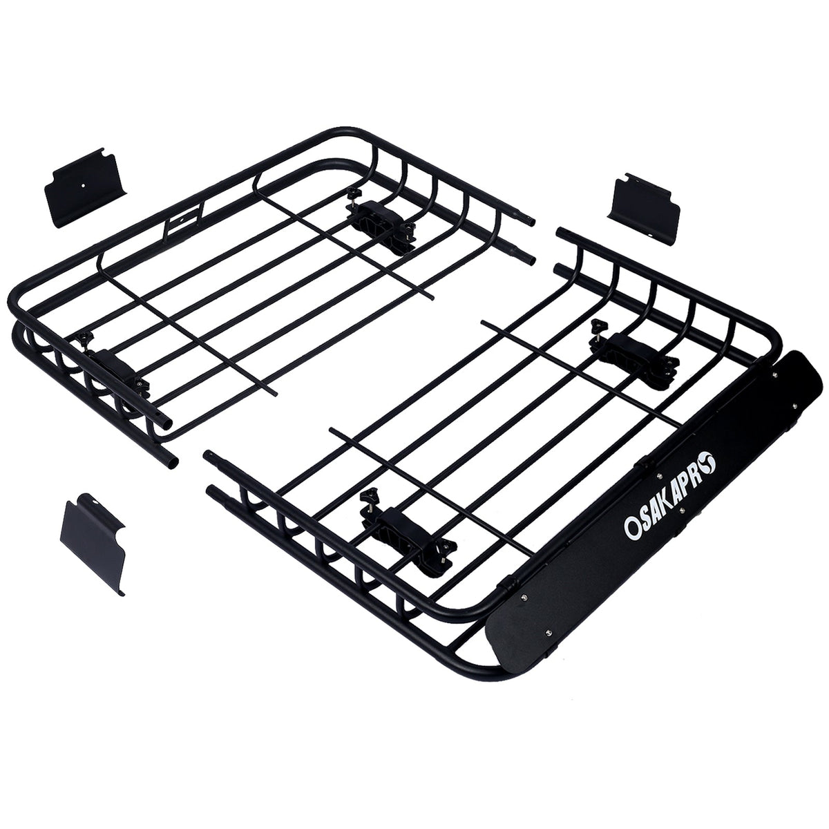 Rooftop Cargo Carrier Basket Motoring Roof Rack - 42"