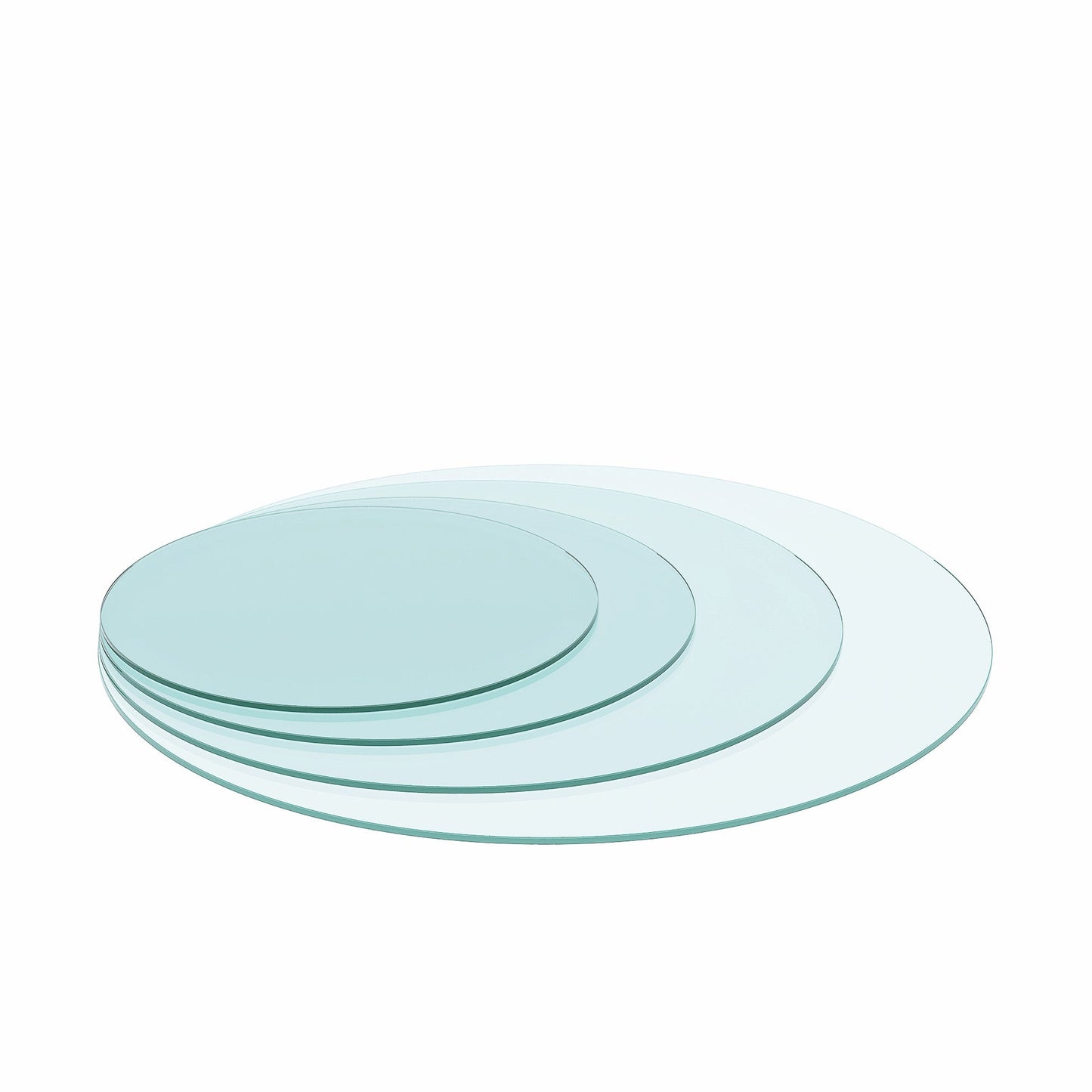 20 Inch Round Tempered Glass Table Top