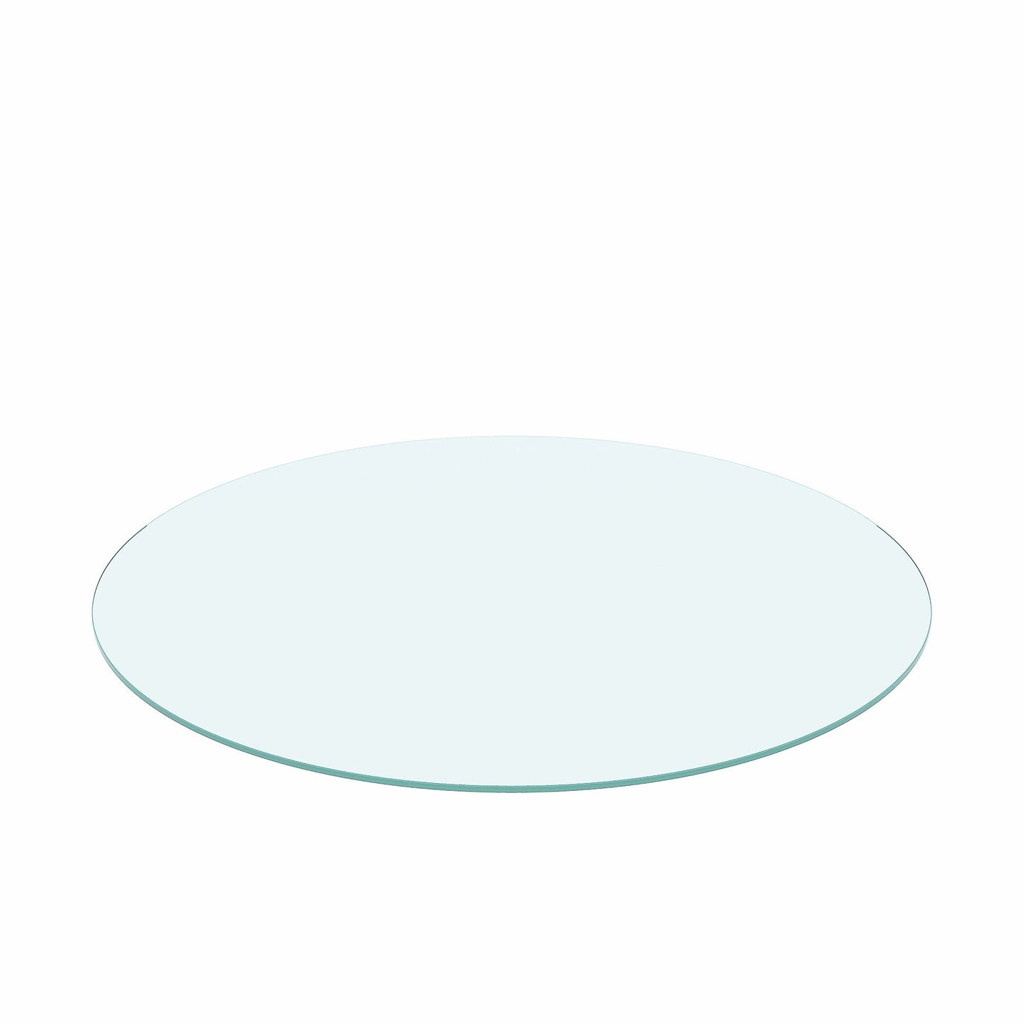 36-Inch Round Tempered Glass Table Top