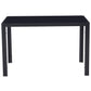 47.25 Inch 4-Seater Tempered Glass Dining Table