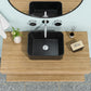 16"x12" Black Ceramic Rectangular Vessel Bathroom Sink