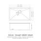 30 Inch Undermount Sink - Gunmetal Finish