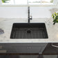 28 Inch Undermount Sink - Gunmetal