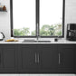 Double Bowl Undermount Sink - 33"x19"x10" Gunmetal