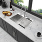33" Drop In Kitchen Sink - 16 Gauge Stainless Steel