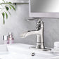 Waterfall Spout Bathroom Faucet - Brushed Nickel