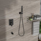 Shower System with Waterfall Tub Spout