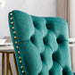 Nikki Collection Modern Velvet Dining Chair Set of 2