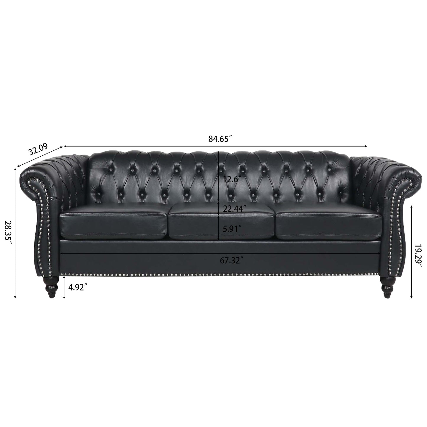 84.65" Sofa