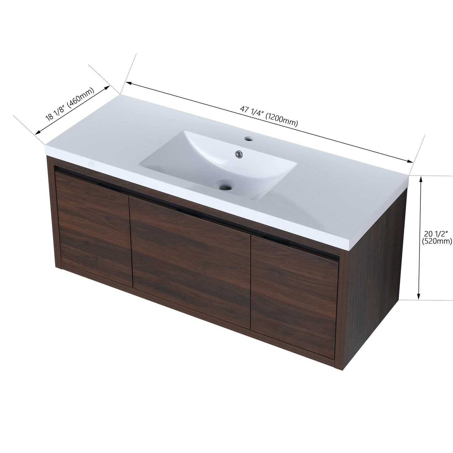 48 Inch Bathroom Cabinet With Sink