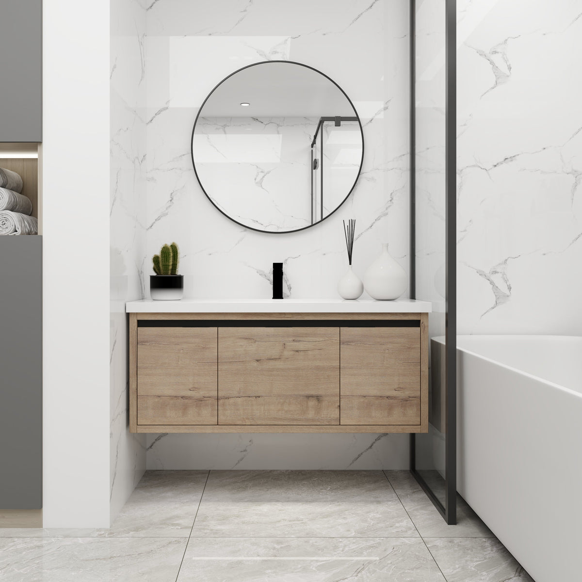 48 Inch Bathroom Cabinet With Sink