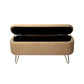 Camel Storage Ottoman Bench for End of Bed