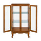 Lighted Curio Cabinet with Adjustable Shelves