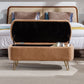 Camel Storage Ottoman Bench for End of Bed
