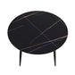53.15" Modern Artificial Stone Dining Table