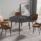 53.15" Modern Artificial Stone Dining Table