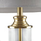 Glass Cylinder Table Lamp Set of 2