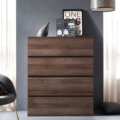 Liv Four-Drawer Contemporary Wood Chest