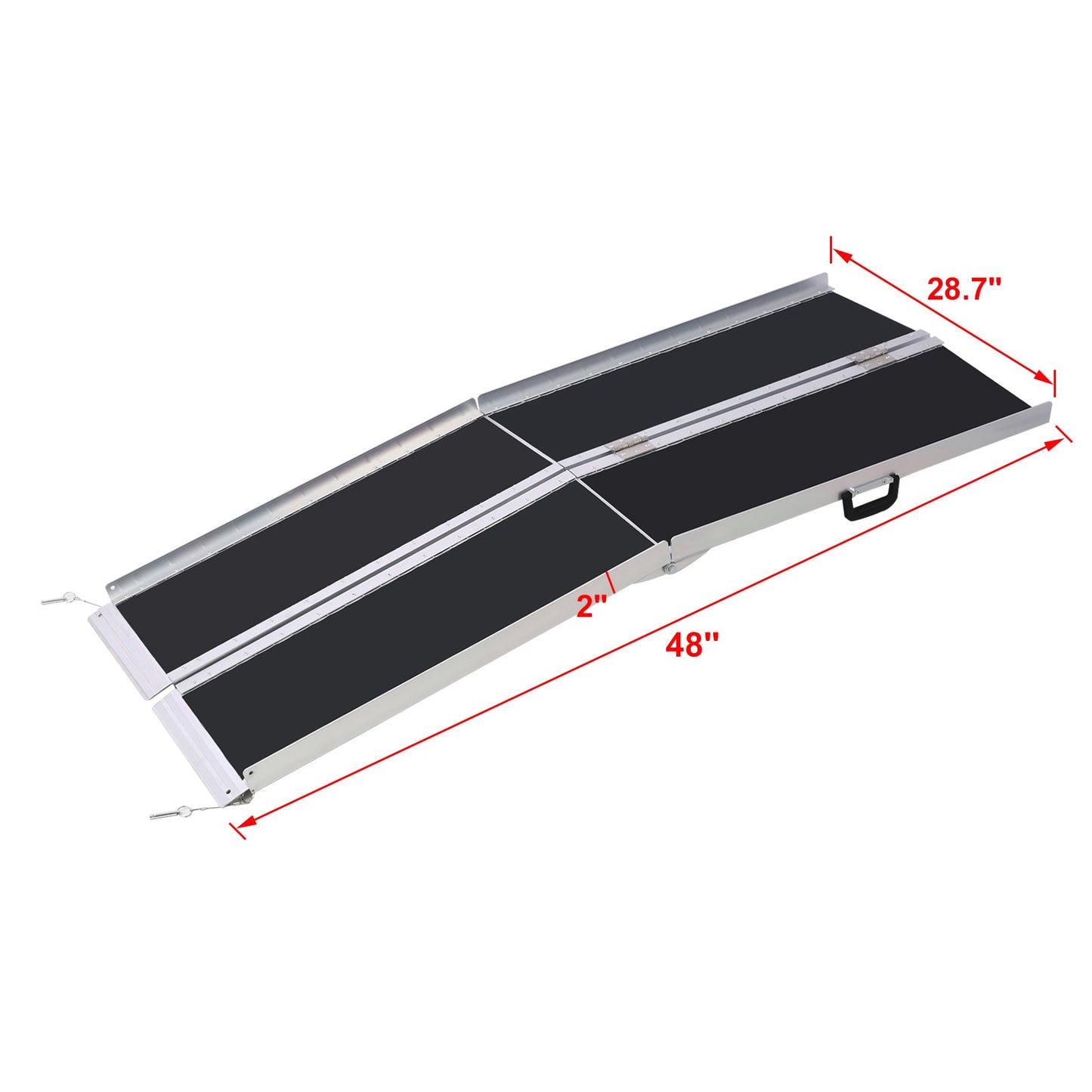 4FT Portable Aluminium Wheelchair Ramp