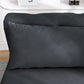 Black Chaise Lounge Indoor with Storage & Pillow