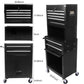 Tool Cabinet on Wheels - 6-Drawer Lockable Rolling Tool Chest