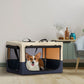 Adjustable Fabric Dog Crate for Dogs