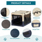 Adjustable Fabric Dog Crate for Dogs