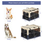 Adjustable Fabric Dog Crate for Dogs