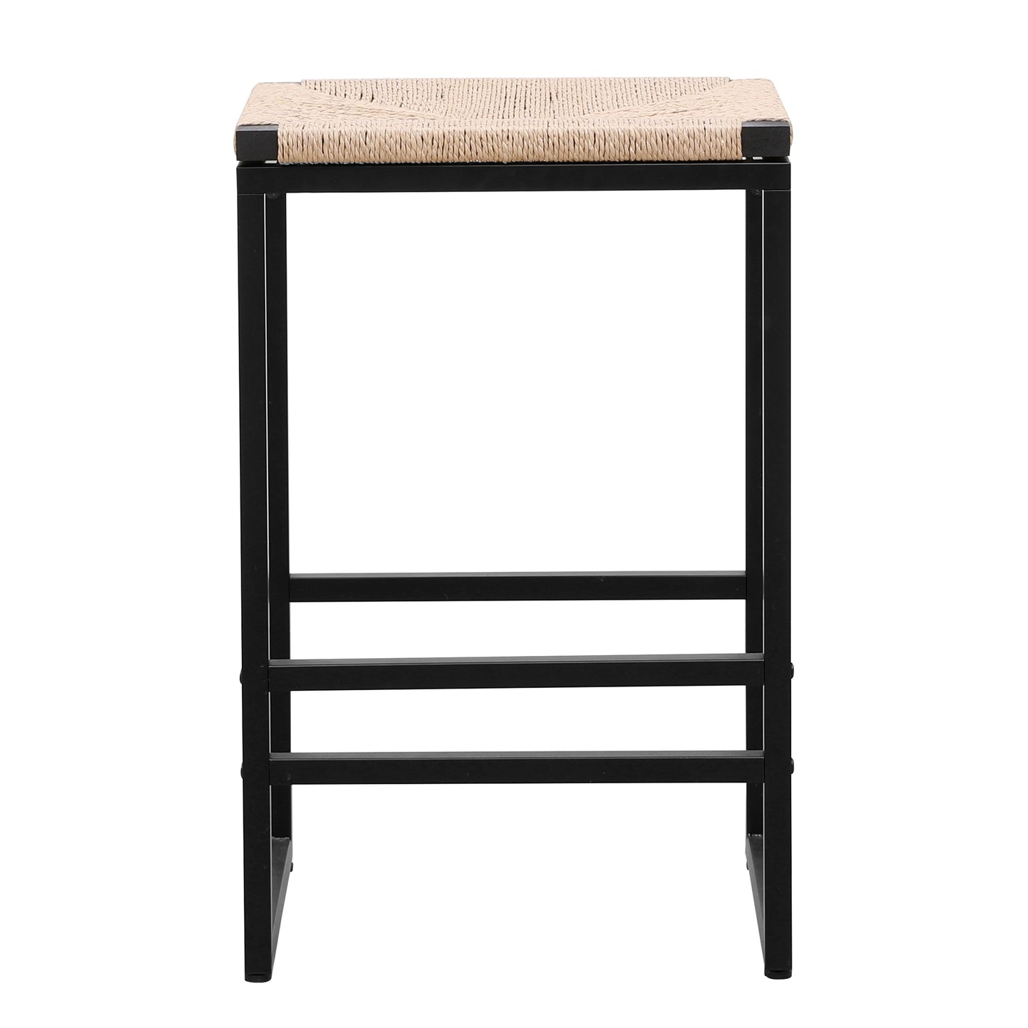 Set of 2 Backless Bar Stools for Kitchen Counter
